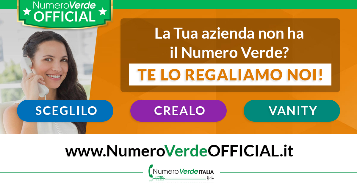 Il sito Ufficiale dei Numeri Verdi | Numero Verde Official